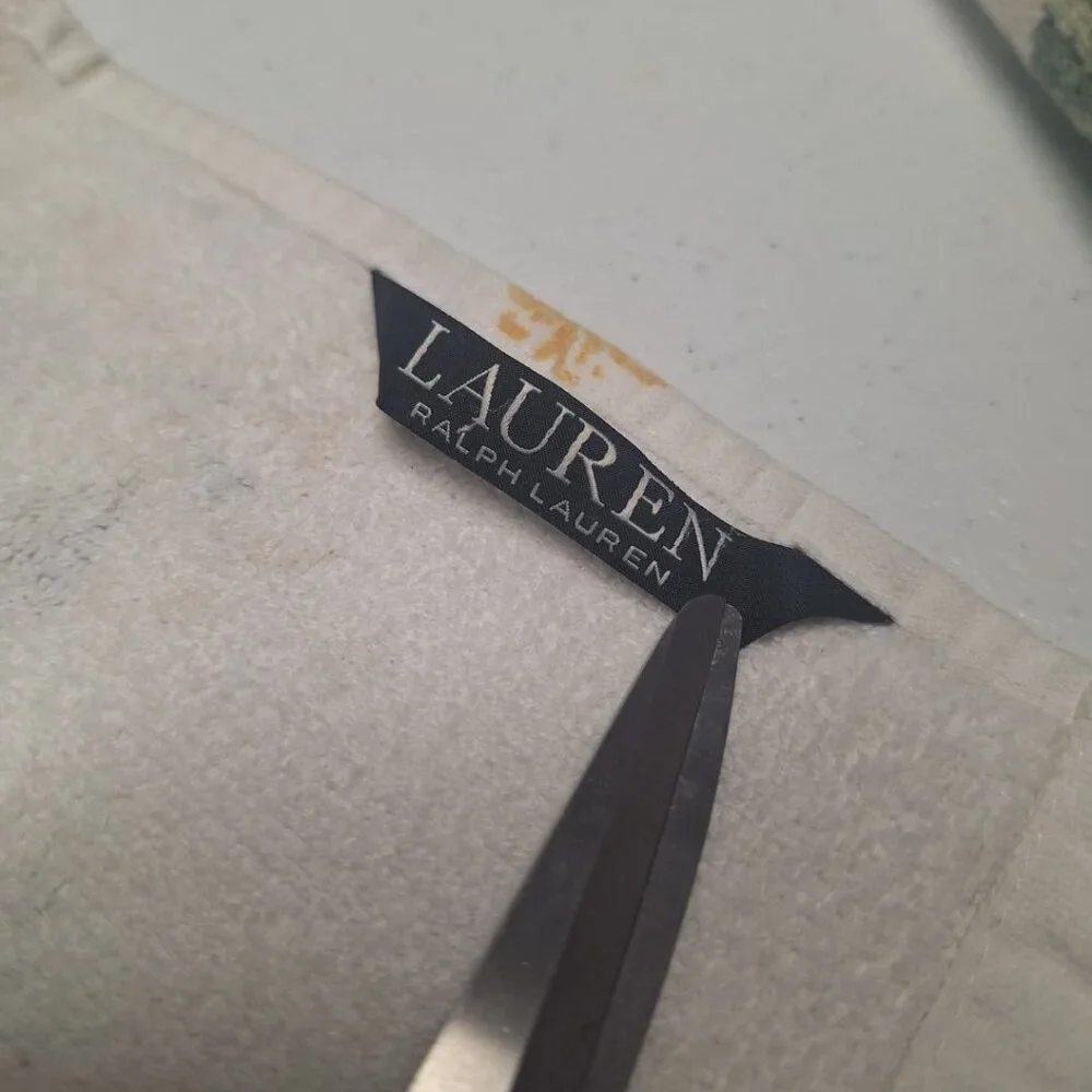 Ralph Lauren Floral Hand Towels Match Set Pair Designer Bath Spring‎ Flowers